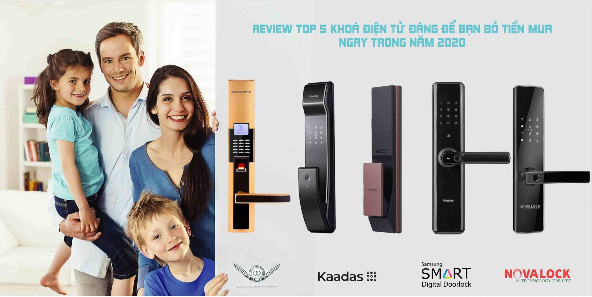 Top Khóa điện tử tốt nhất năm 2020