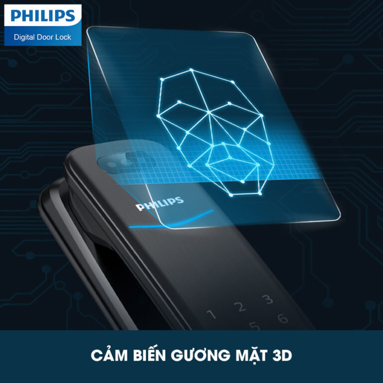 khóa Philips DDL702 3D face