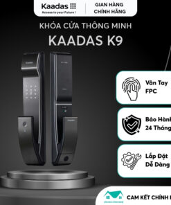Khóa Vân Tay KAADAS K9 - Khóa Cửa Nhập Khẩu Chính Hãng