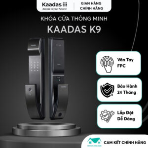 Khóa Vân Tay KAADAS K9 - Khóa Cửa Nhập Khẩu Chính Hãng