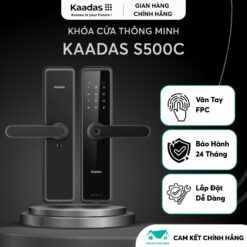 Khóa Vân Tay KAADAS S500C - Khóa Cửa Nhập Khẩu Đức - Miễn Phí Lắp Đặt