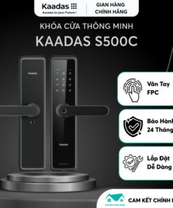 Khóa Vân Tay KAADAS S500C - Khóa Cửa Nhập Khẩu Đức - Miễn Phí Lắp Đặt