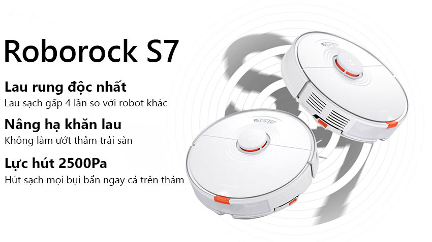Robot hút bụi Xiaomi Roborock S7