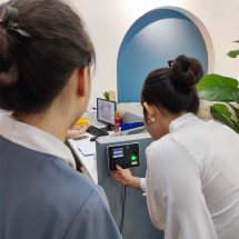 Ảnh thực tế máy chấm công