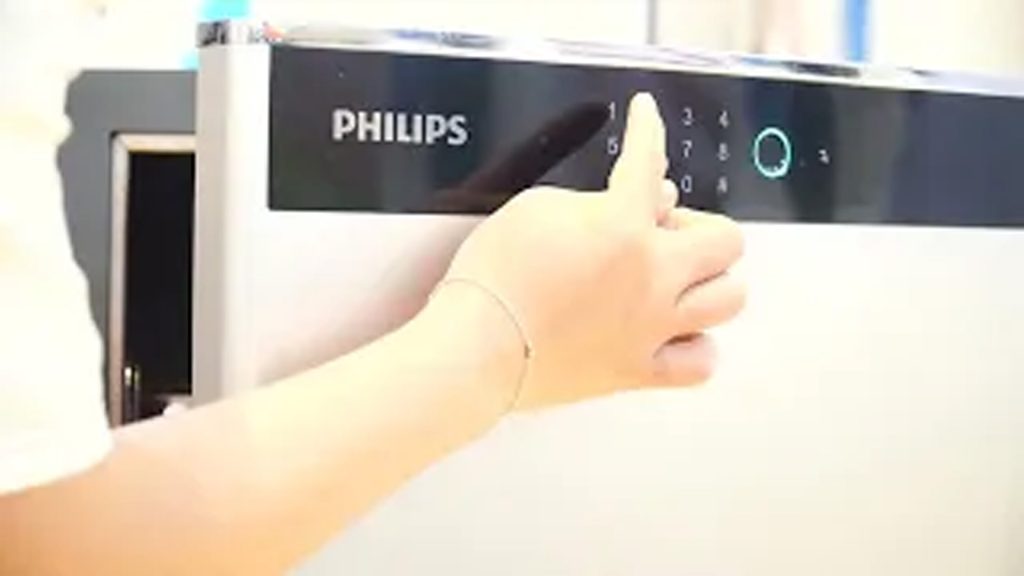 Hướng dẫn sử dụng két sắt vân tay Philips