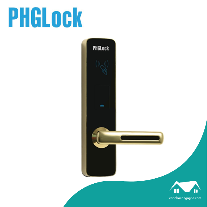 HÌnh ảnh khóa cửa thẻ từ PHGLock RF7153