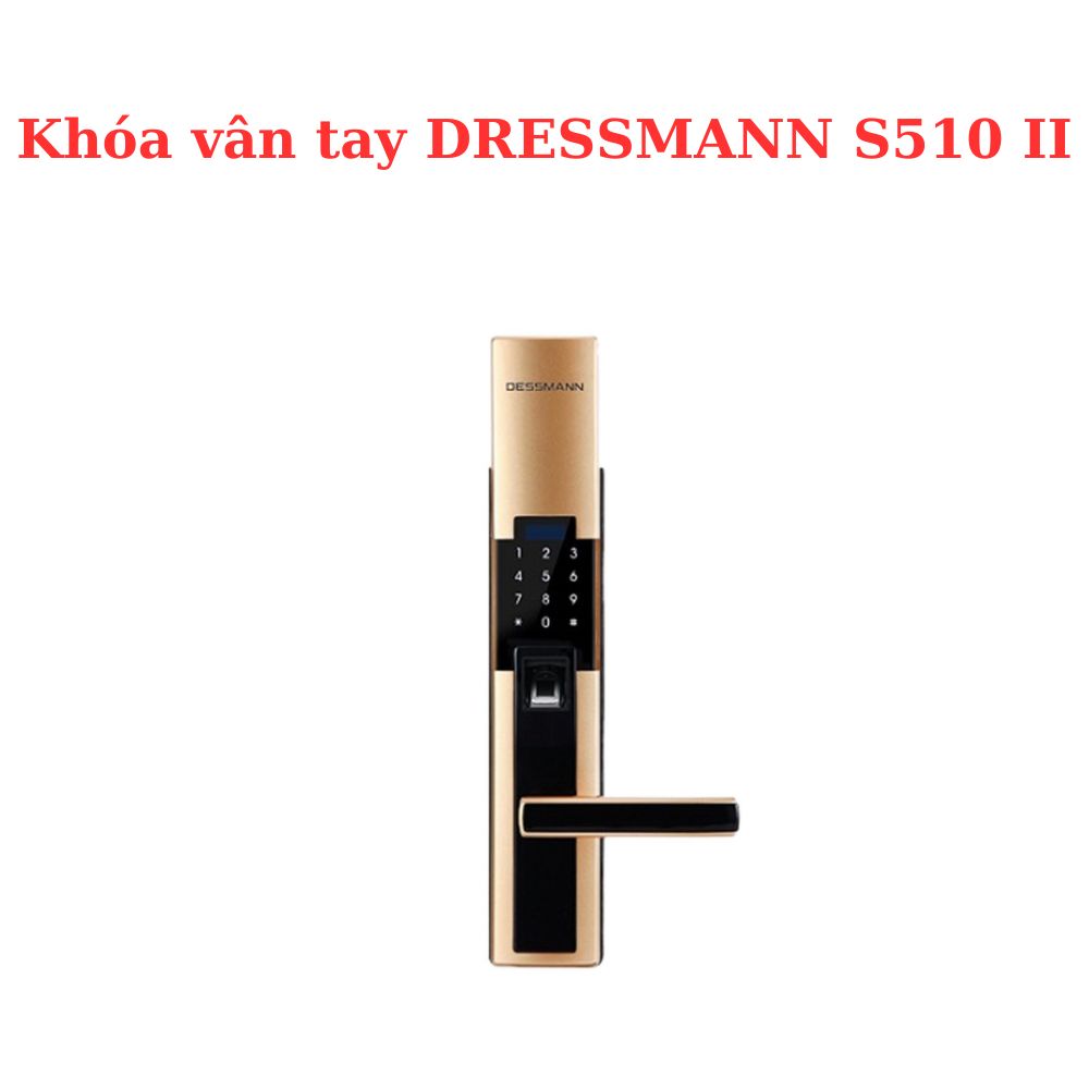 Khóa Cửa Vân Tay Của Đức Dressmann S510 Ii