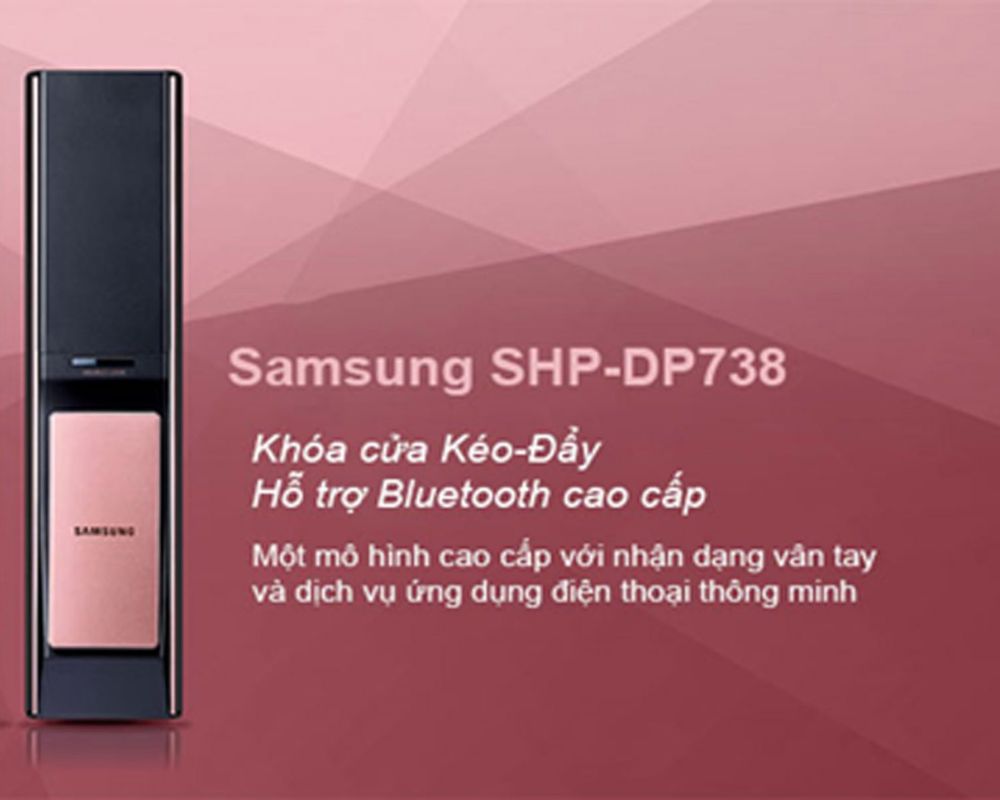 Khóa Cửa Thông Minh Samsung Shp Dp738acen