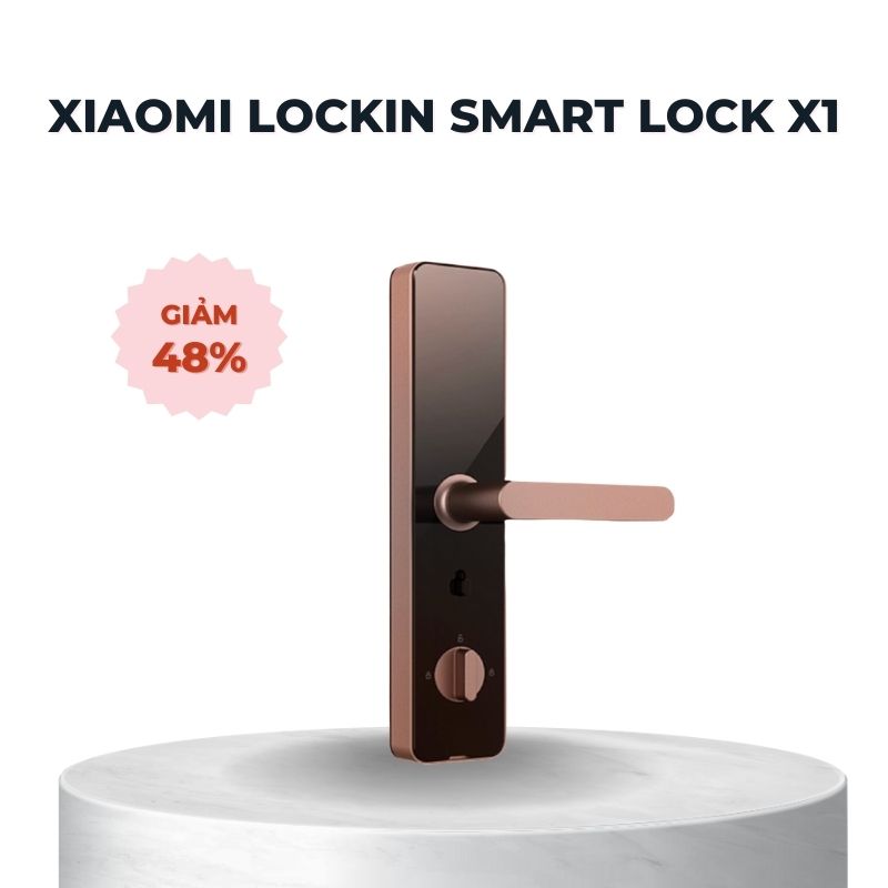 Xiaomi Lockin Smart Lock X1 Khuyến Mãi Tháng 5/2023 