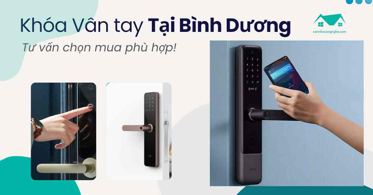 Địa chỉ bán “Khóa cửa vân tay Bình Dương” giá tốt, chính hãng!