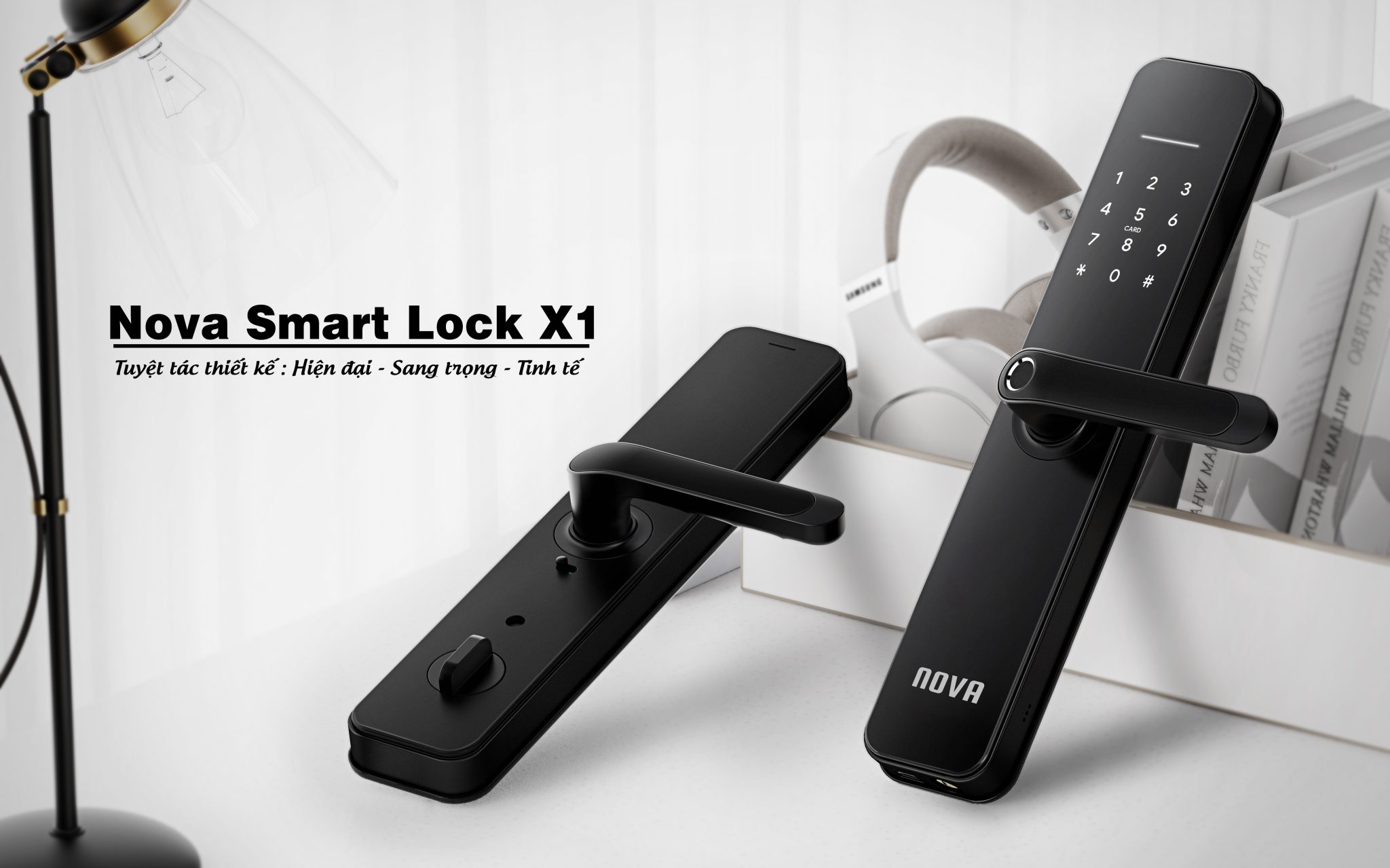 Khóa Vân Tay Dưới 7 Triệu Nova Smart Lock X1