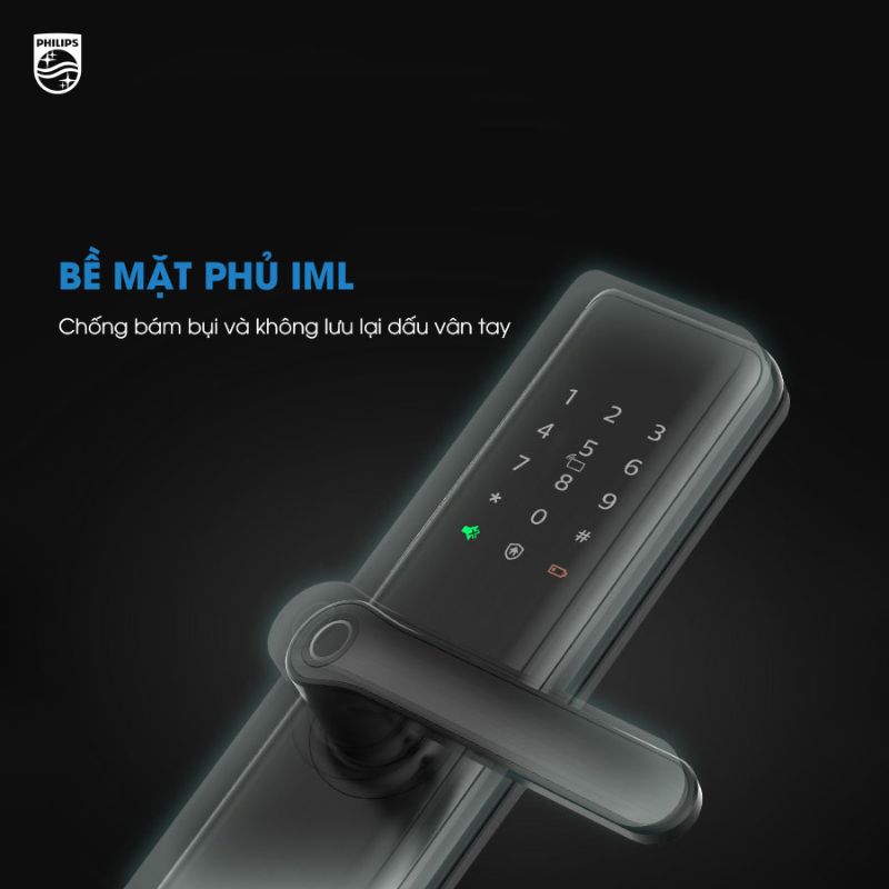 Khóa Vân Tay Giá Rẻ Philips 7300