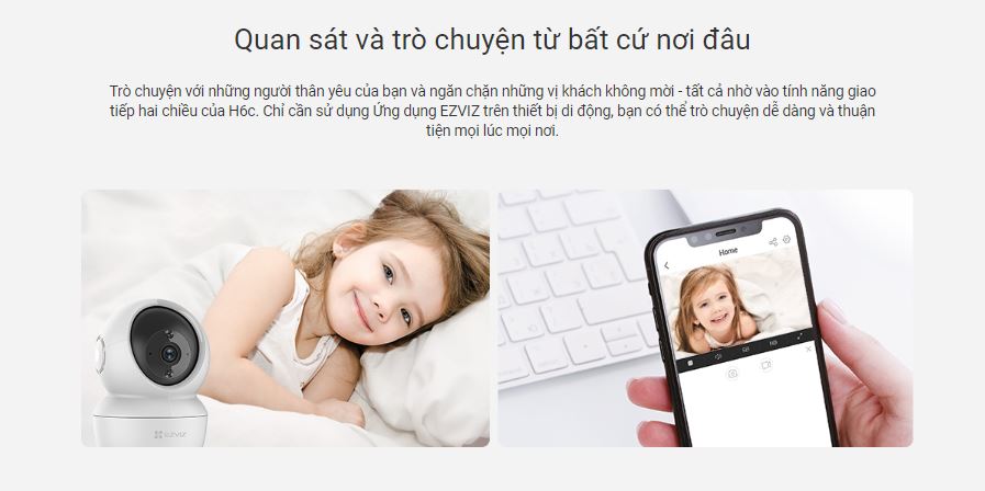 Camera Wifi Ezviz H6c 6