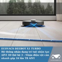 Robot Hut Bui Ecovacs Deebot X1 Turbo 3
