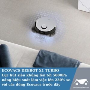 Robot Hut Bui Ecovacs Deebot X1 Turbo 7