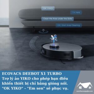 Robot Hut Bui Ecovacs Deebot X1 Turbo 8