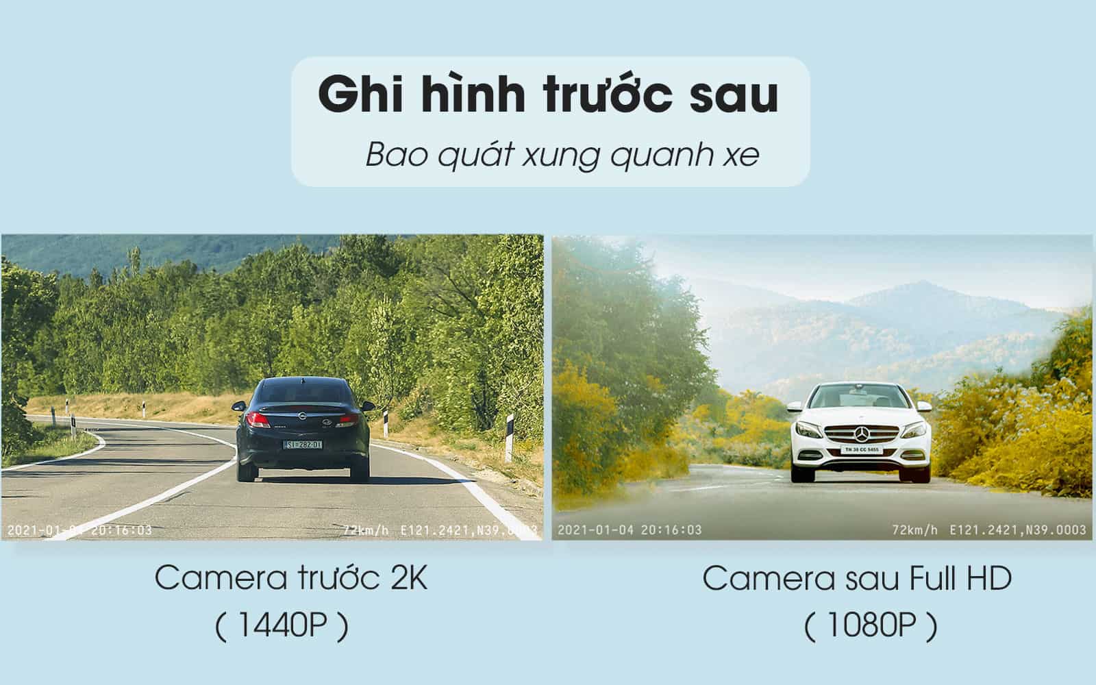 Camera Hanh Trinh 70mai Pro Plus A500s 