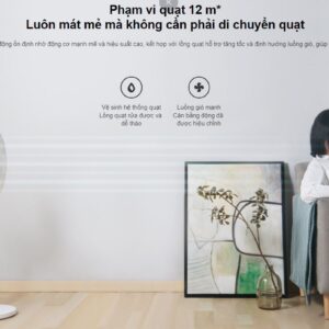 Quat Xiaomi Mi Smart Standing Fan 2 Lite,3