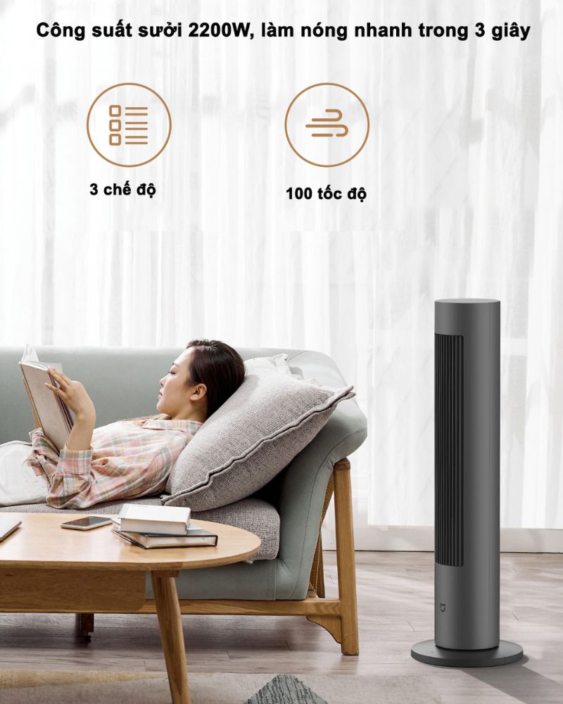 Quat Thap Nong Lanh Mijia Bplns01dm