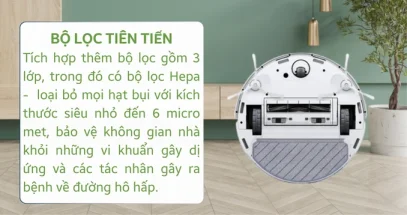 Robot Hut Bui Ecovacs Deebot T10 2 