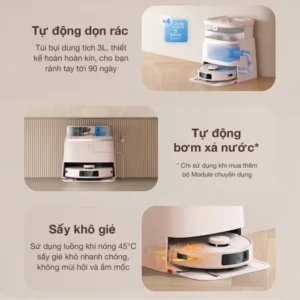 Robot Hut Bui Lau Nha Ecovacs T30 Pro Omni Luc Hut 11k Pa 9 510x510