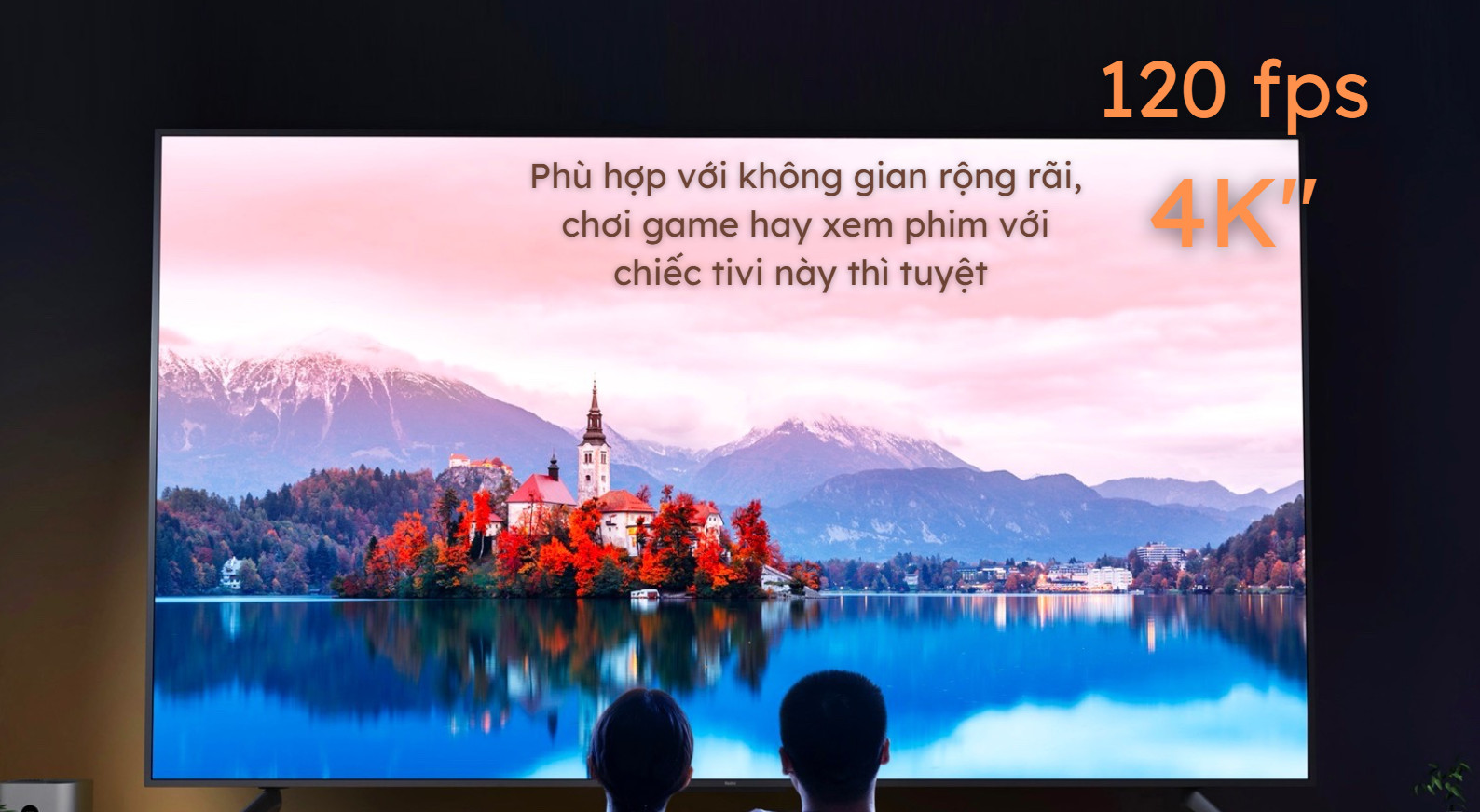 Tivi Xiaomi Redmi Max 100 inch - Màn siêu nét 4K, Bộ nhớ 4+64GB