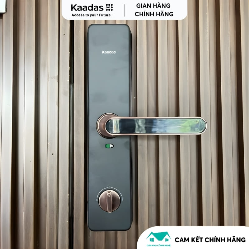 Khóa Vân Tay KAADAS S500C-5W - Kết Nối Wifi - Khoá Cửa Nhập Khẩu Đức - Miễn Phí Lắp Đặt - Ảnh 10