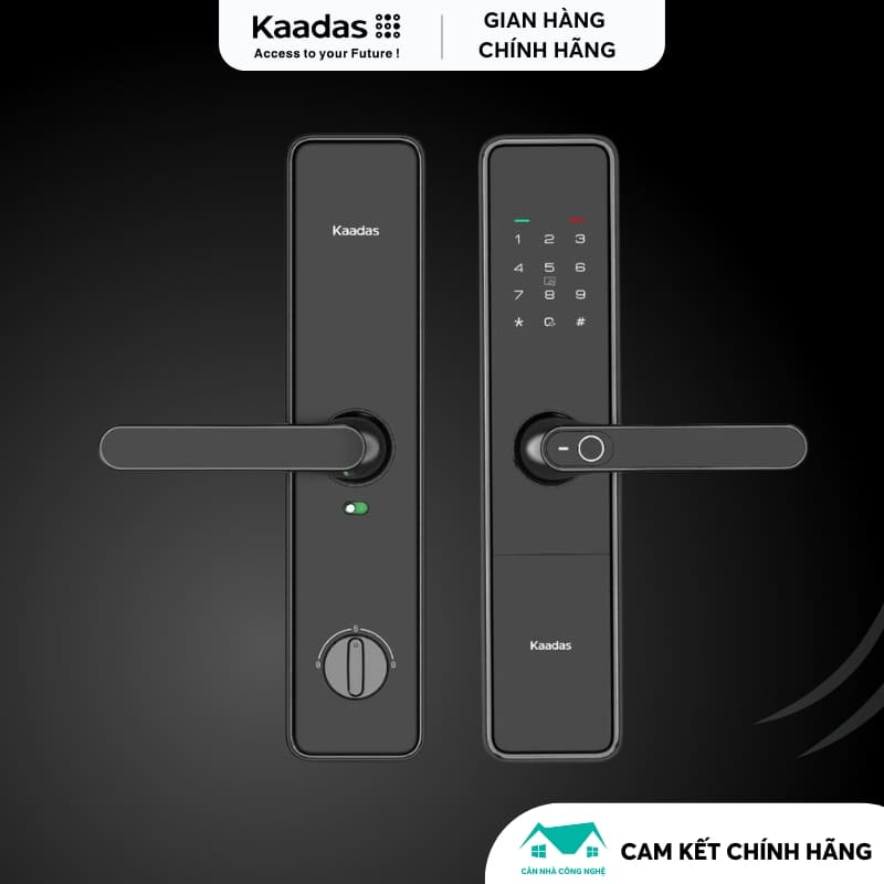 Khóa Vân Tay KAADAS S500C-5W - Kết Nối Wifi - Khoá Cửa Nhập Khẩu Đức - Miễn Phí Lắp Đặt - Ảnh 7