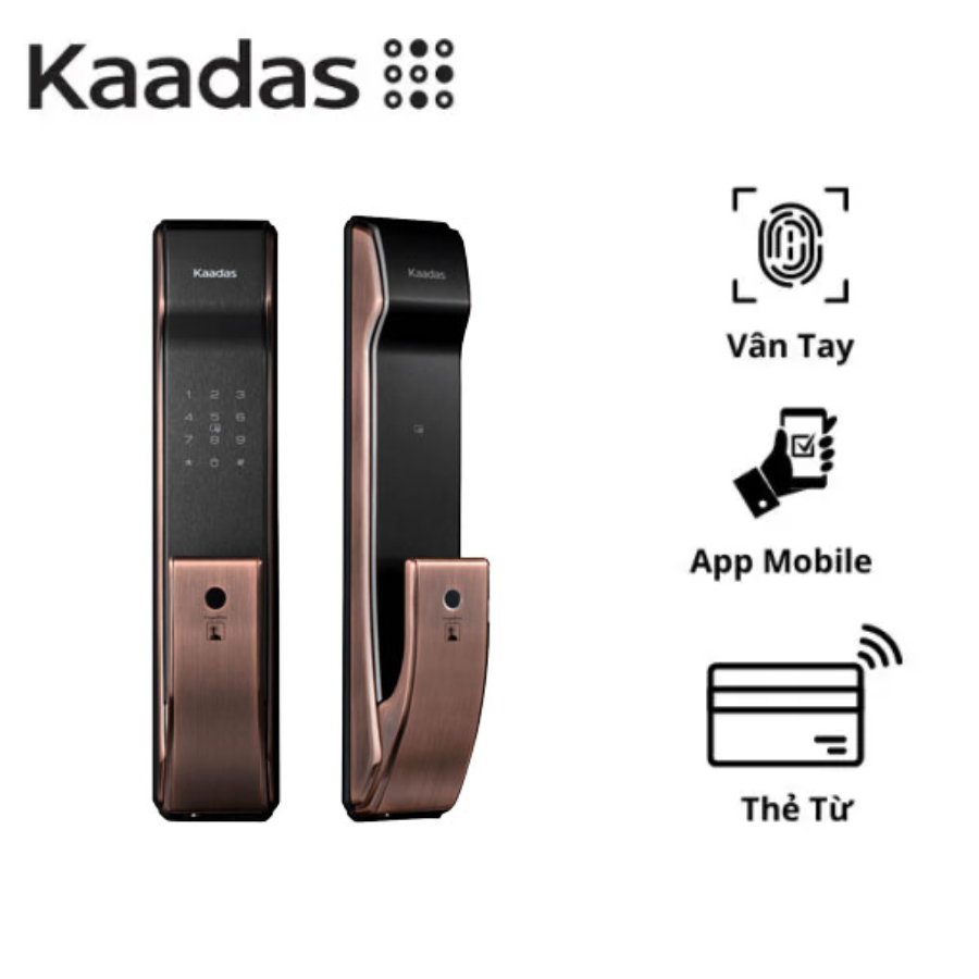 Khóa Vân Tay KAADAS K9-5W – Khóa Cửa Nhập Khẩu Chính Hãng