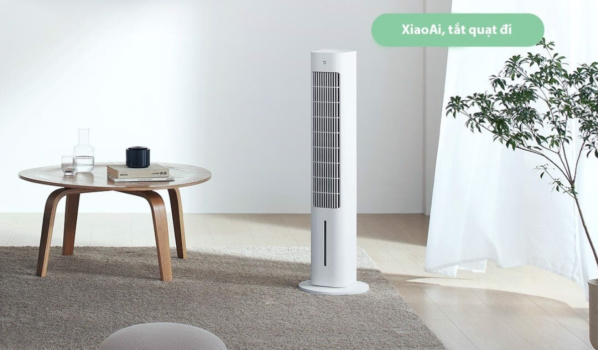 Quạt tháp hơi nước Xiaomi Mijia ZFSLFS01DM – Làm mát nhanh, khử khuẩn ion bạc, điều khiển qua app