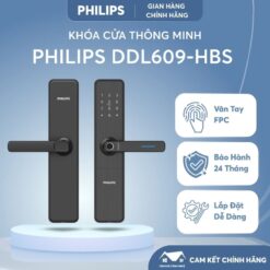 Khóa Cửa Điện Tử Philips DDL609-5HS
