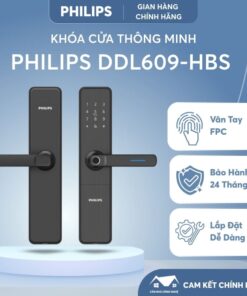 Khóa Cửa Điện Tử Philips DDL609-5HS