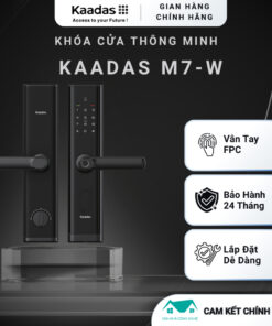 Khoá Vân Tay KAADAS M7-W - Khóa Cửa Kaadas Nhập Khẩu Chính Hãng