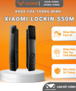 Khóa Cửa Thông Minh Xiaomi Tích Hợp Màn Hình Thông Minh Xiaomi Lockin S50M