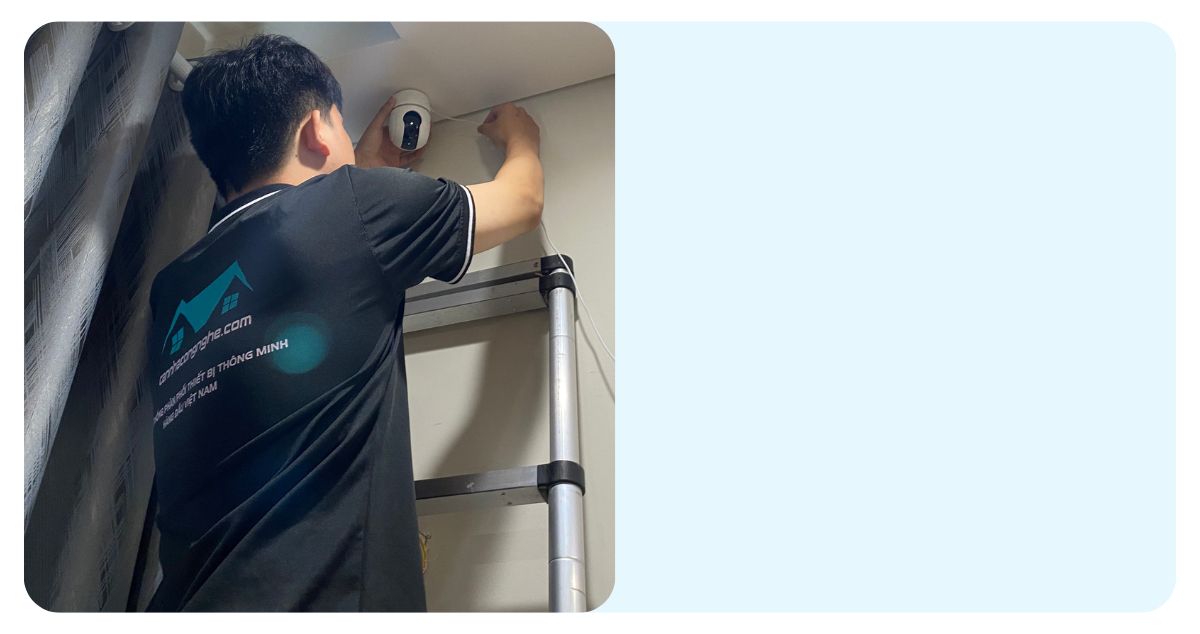 lắp đặt camera wifi