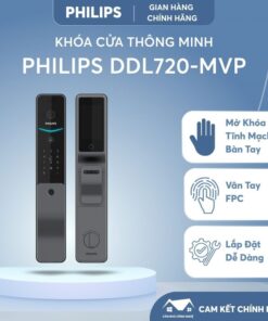 Khóa Cửa Thông Minh Philips DDL720-MVP - Khóa Cửa Thông Minh Nhập Khẩu
