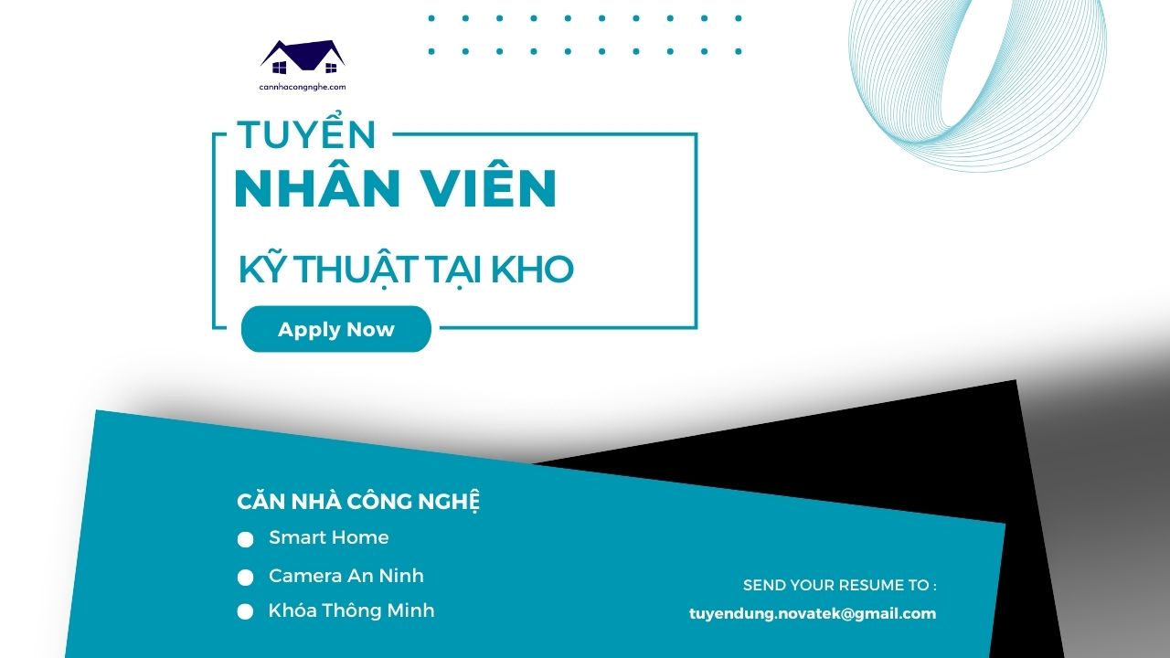 Tuyển Dụng Nhân Viên Kỹ Thuật Kho