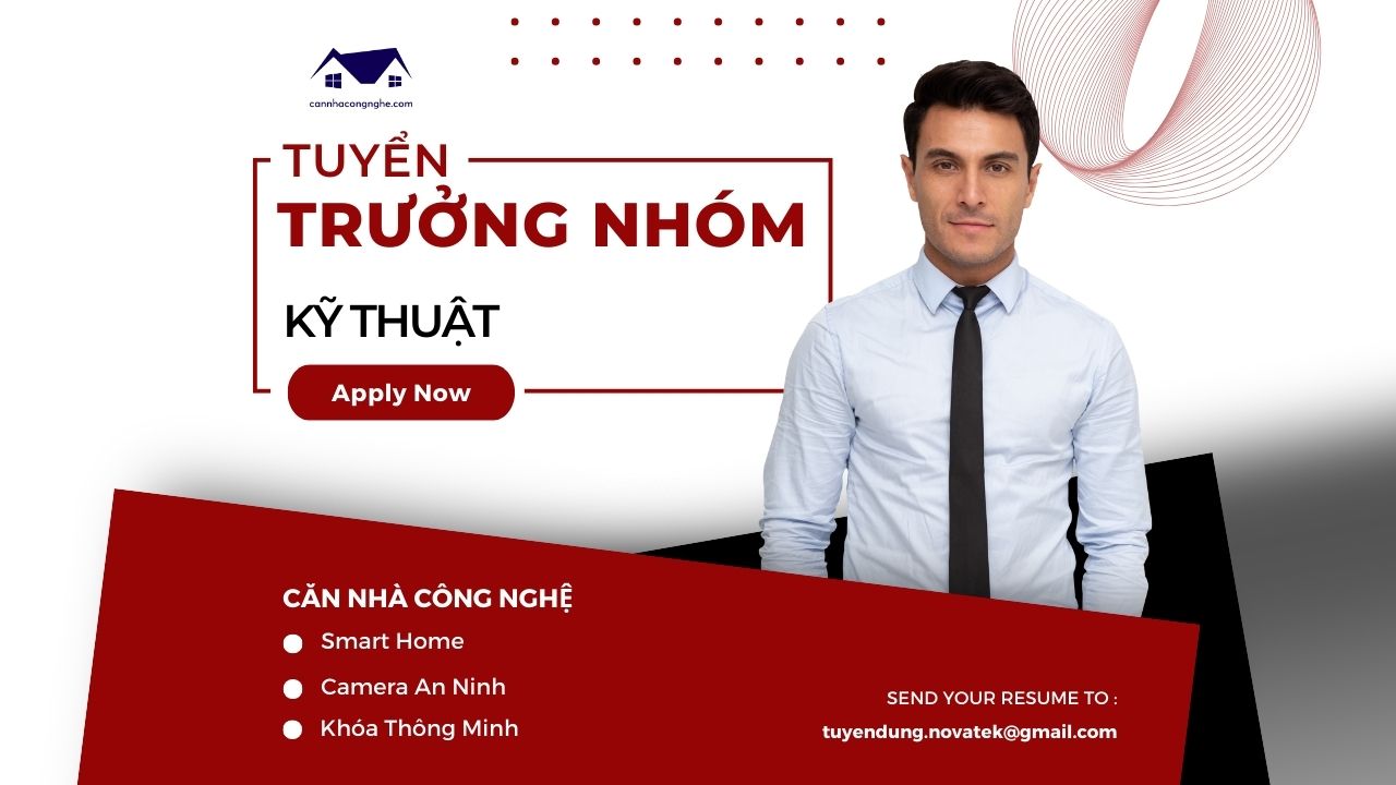 Căn Nhà Công Nghệ tuyển dụng Trưởng Nhóm Kỹ Thuật