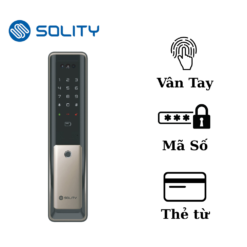 Khóa cửa điện tử nhận diện khuôn mặt Solity GP-6000BAK