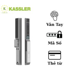 Khóa cửa nhôm vân tay Kassler KL-599VF GREY