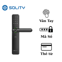 Khóa cửa điện tử vân tay Solity GM-1000BK