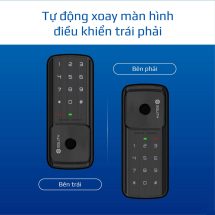 Tự động xoay màn hình điều khiển trái phải