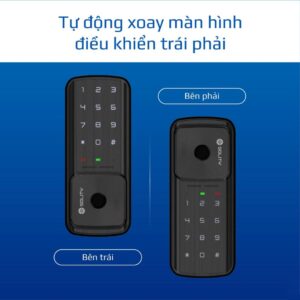 Tự động xoay màn hình điều khiển trái phải