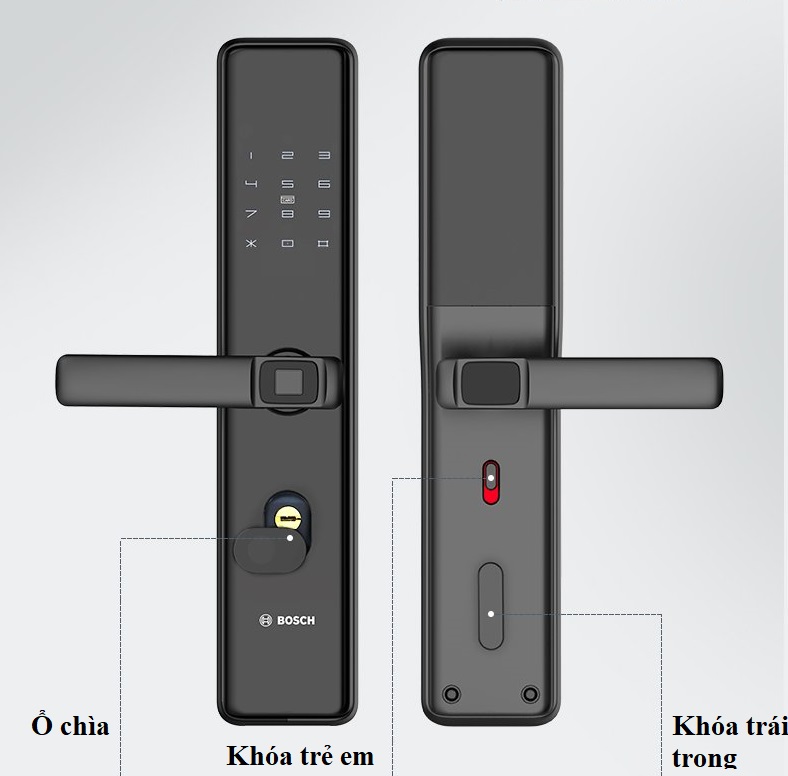 Ổ khóa trẻ em an toàn và tiện lợi
