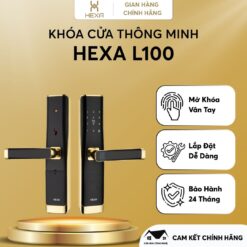 Khóa cửa thông minh Hexa L100
