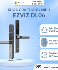 Khóa vân tay thông minh EZVIZ DL06 - Mở khóa cửa ngay trong tầm tay